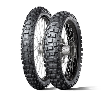 Pneu arrière Cross 120/80-19 63M TT Dunlop Geomax MX71A - vue 3