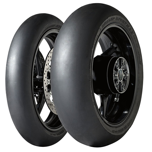 Pneu arrière Dunlop SX GP Racer Slick 212 M 190/55R17 TL - vue 2