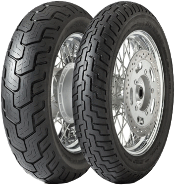 Dunlop D404 N 130/90-16 67H TL Pneu avant - vue 2