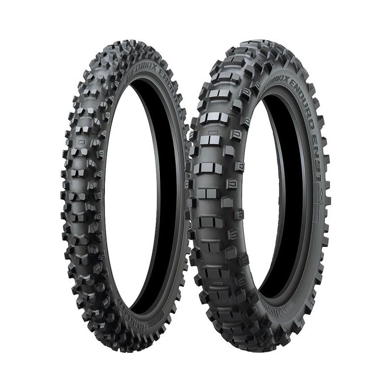 Pneu Dunlop Geomax EN91 90/90-21 54R TT - vue 2
