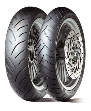 Pneu arrière Dunlop Scootsmart 90/90-16 48P TL - vue 2