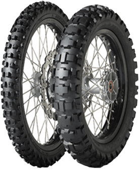 Pneu arrière Dunlop D908RR 140/80-18 70R TT M+S - vue 2