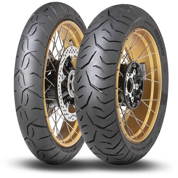 Pneu arrière Dunlop Trailmax Meridian 120/90-17 64S TT - vue 2