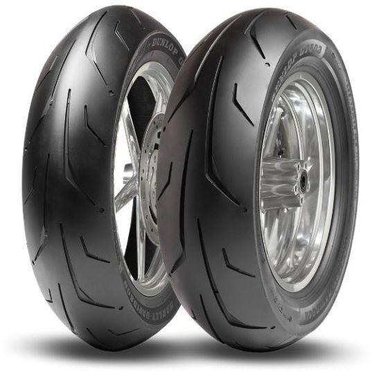 Pneu avant Dunlop GT 503 H/D 160/70R17 73V TL - vue 3