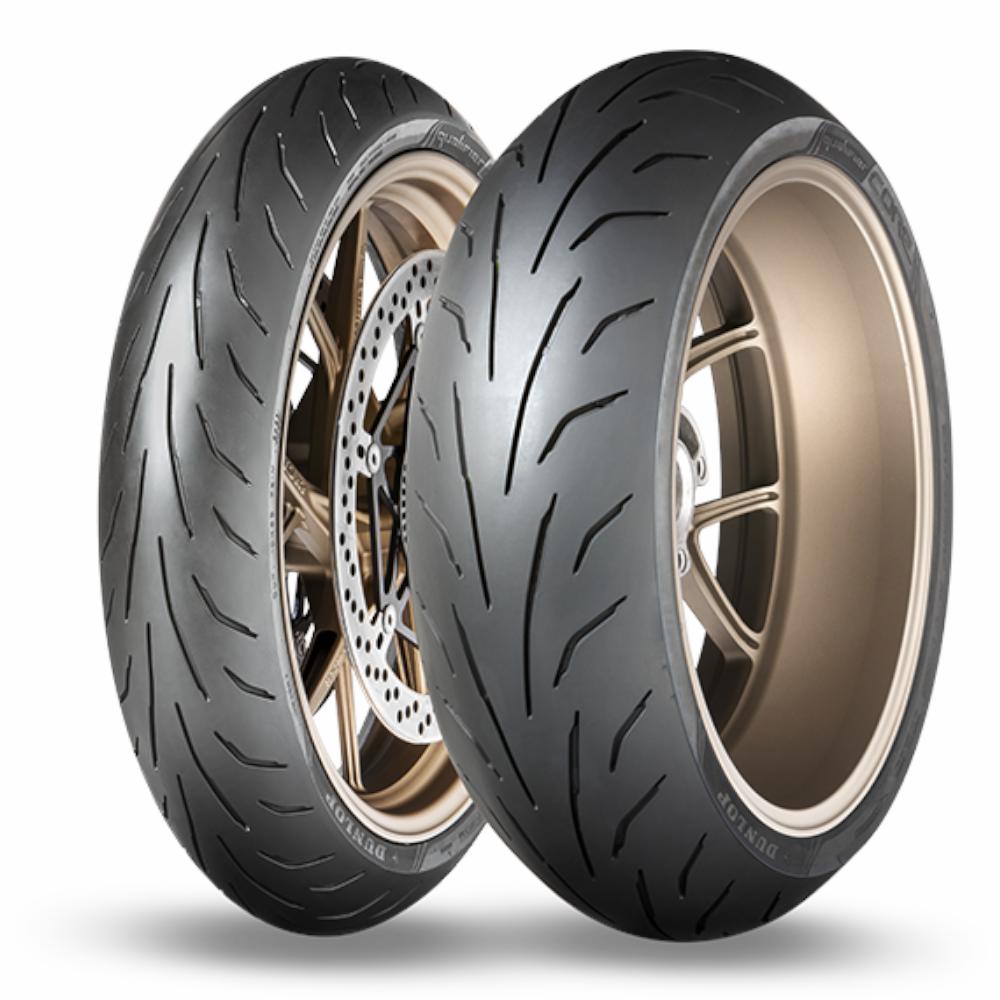 Pneu Dunlop Qualifier CORE 200/50ZR17 75W TL arrière - vue 2