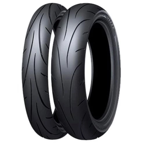 Pneu avant Dunlop Sportmax Q-LITE 100/80-17 52H TL - vue 2