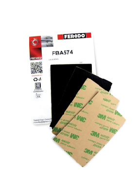 Ferodo Cales anti-bruit pour plaquettes de frein FBA574 - vue 2