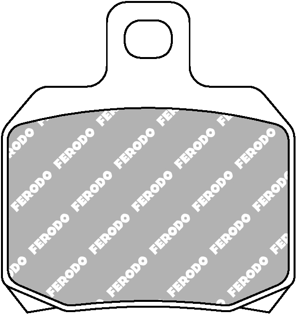 Plaquettes de frein Ferodo Eco Friction FDB2074EF - vue 2