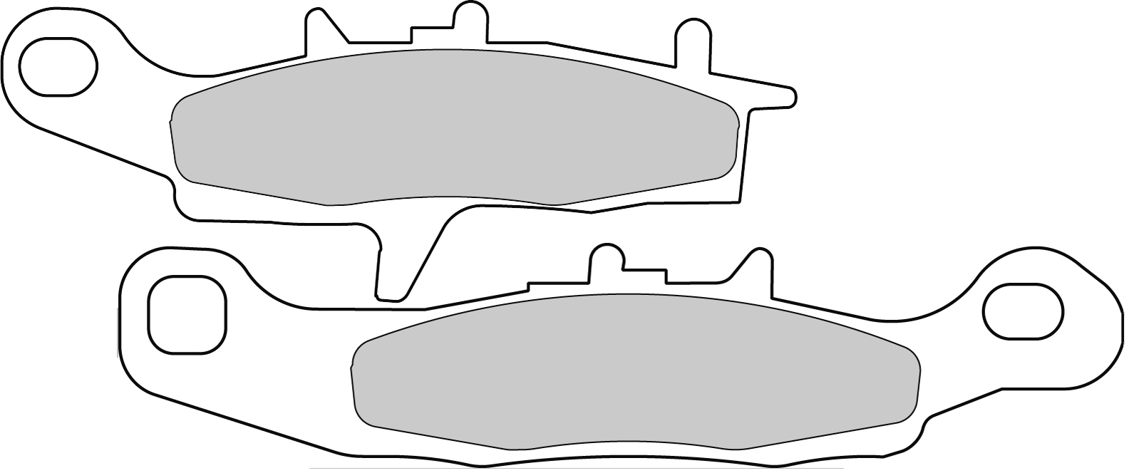 Plaquettes de frein Ferodo FDB2080SG - vue 2