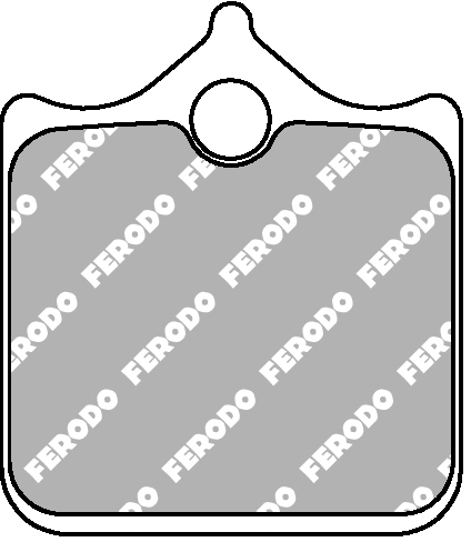 Plaquettes de frein Ferodo Sinter Grip Road FDB2120ST - vue 2