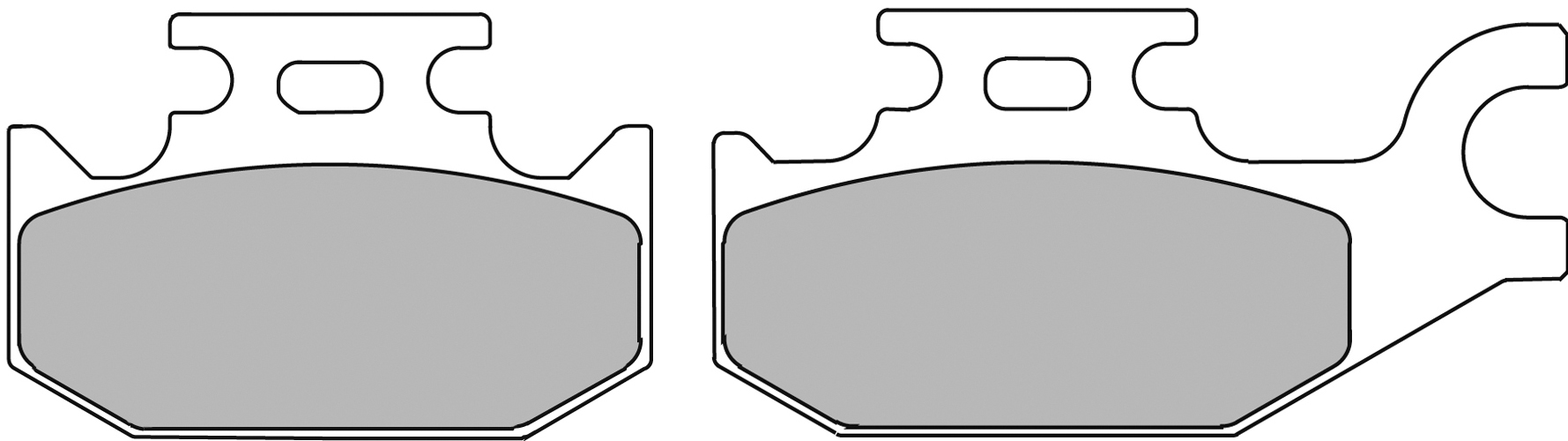 Plaquettes de frein Ferodo Eco Friction FDB2148EF - vue 2