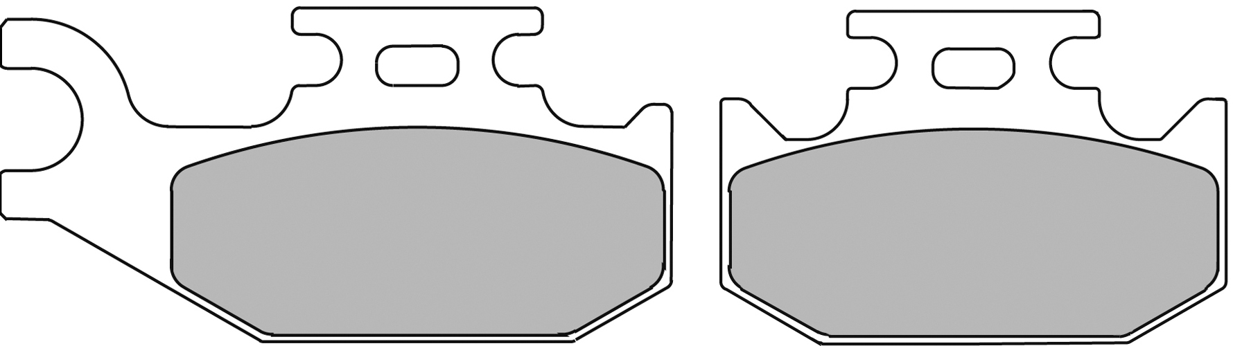 Plaquettes de frein Ferodo FDB2149SG - vue 2