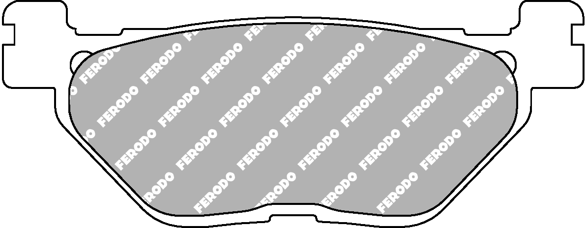 Plaquettes de frein Ferodo Sinter Grip Road FDB2156ST - vue 2