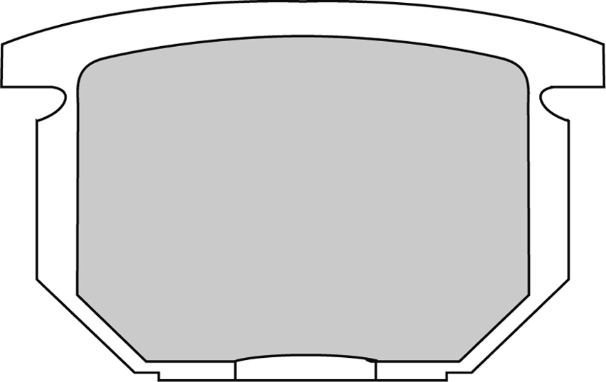 Ferodo Plaquettes de Frein Platine Route FDB217P - vue 2