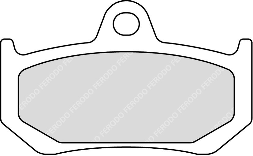 Plaquettes de frein Ferodo Sinter Grip Road FDB2198ST - vue 2