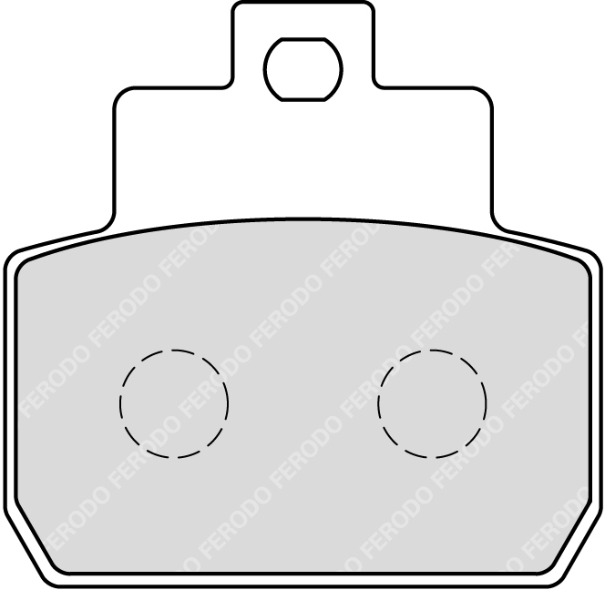 Plaquettes de frein Ferodo Eco Friction FDB2207EF - vue 2