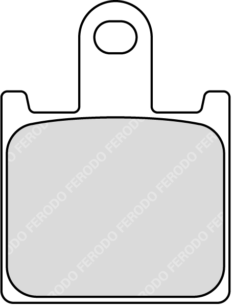 Plaquettes de frein Ferodo Sinter Grip Road FDB2220ST - vue 2