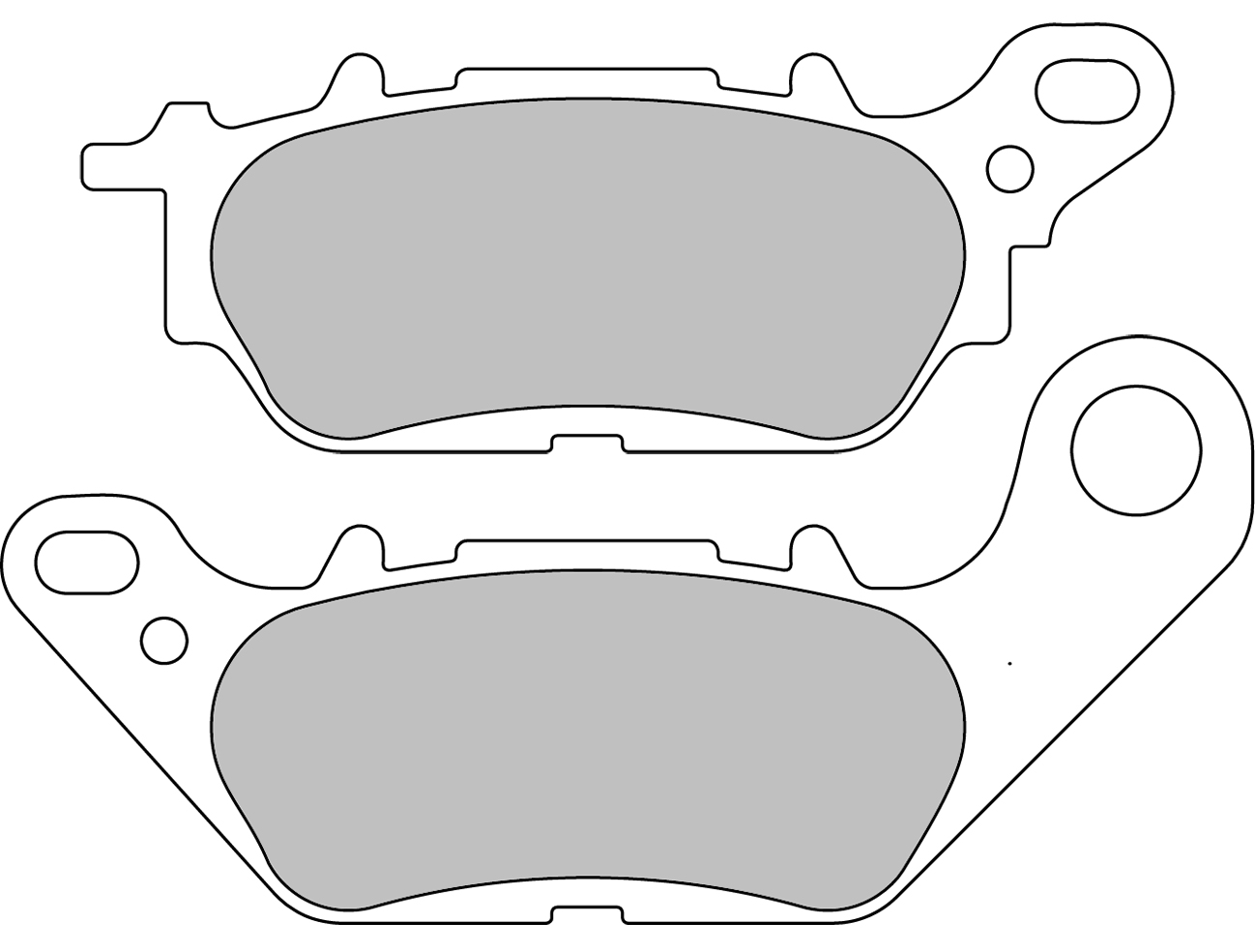Plaquettes de frein Ferodo Eco Friction FDB2238EF - vue 2
