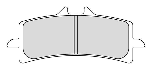 Plaquettes de frein Ferodo FDB2260XRAC - vue 2