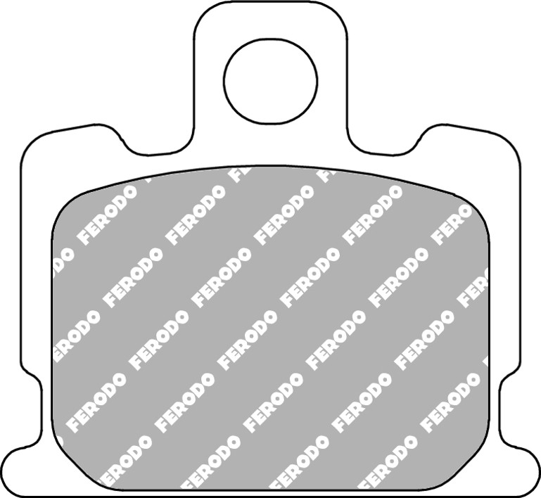 Ferodo Plaquettes de Frein Platine Route FDB277P - vue 2