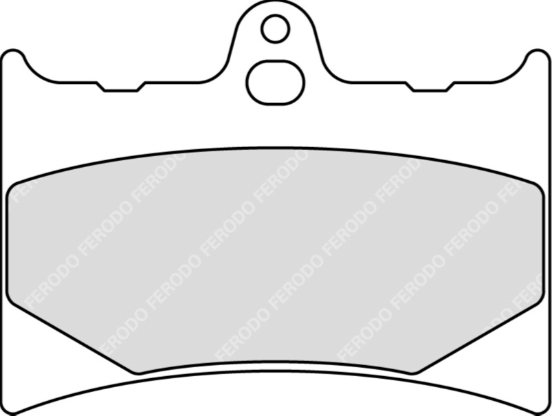 Ferodo Plaquettes de Frein Platine Route FDB498P - vue 2