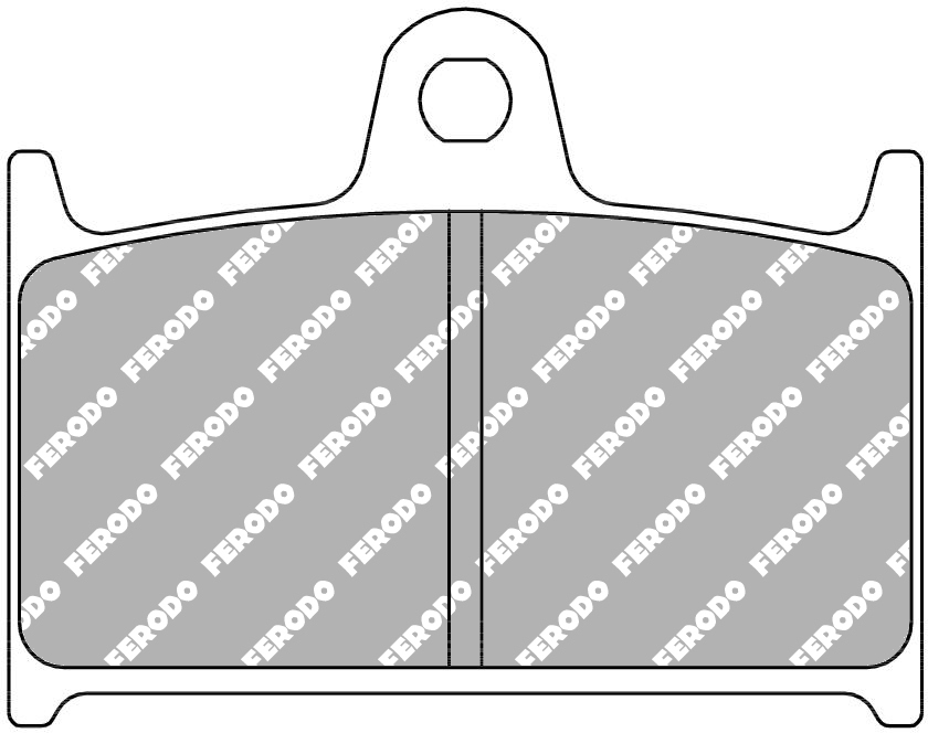 Ferodo Plaquettes de Frein Platine Route FDB557P - vue 2