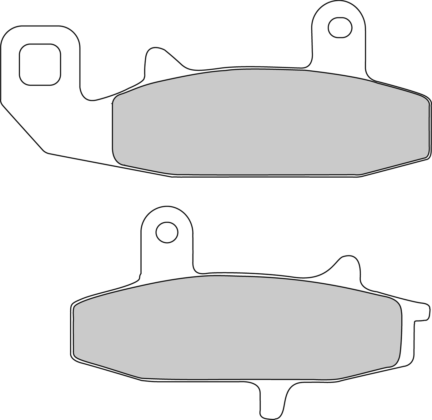 Ferodo Plaquettes de Frein Platine Route FDB606P - vue 2