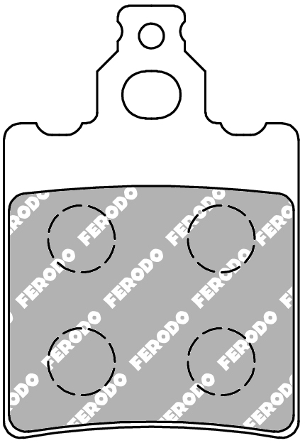 Ferodo Plaquettes de Frein Argento FDB694AG - vue 2