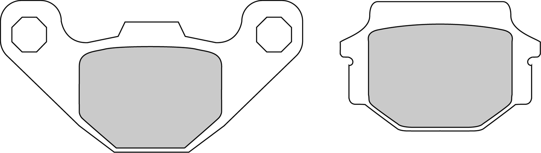 Ferodo Plaquettes de Frein Platine Route FDB731P - vue 2