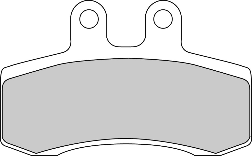 Ferodo Plaquettes de Frein Platine Route FDB782P - vue 2