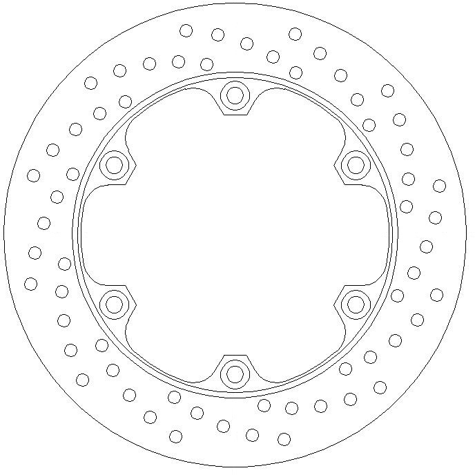 Disque de frein FERODO FMD0010R - vue 2