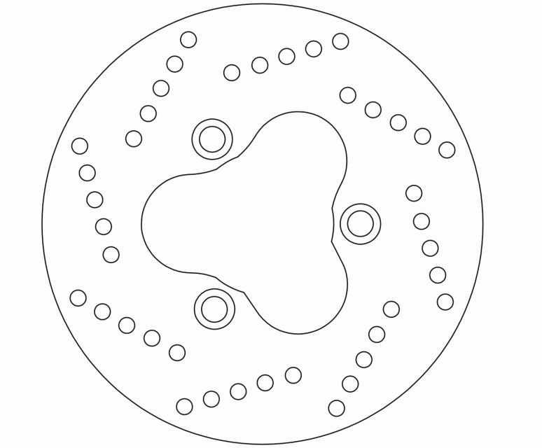 Disque de frein FERODO FMD0025R - vue 2