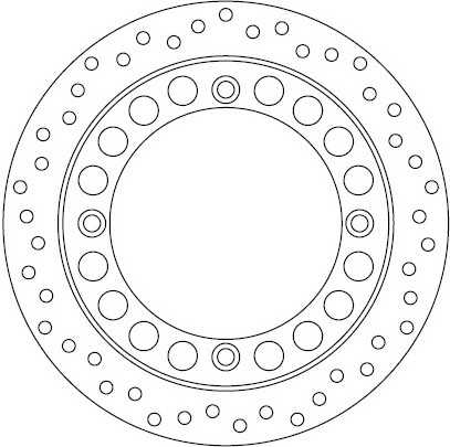 Disque de frein FERODO FMD0033R - vue 3