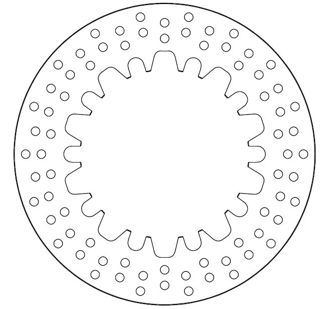 Disque de frein FERODO FMD0081R - vue 2
