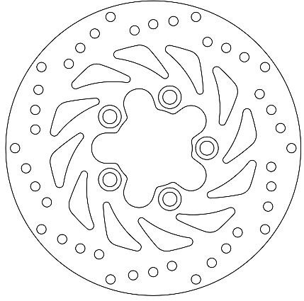 Disque de frein FERODO FMD0092R - vue 2
