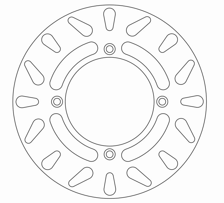Disque de frein FERODO FMD0227R - vue 2