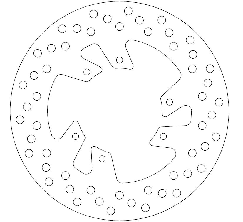 Disque de frein FERODO FMD0256R - vue 2