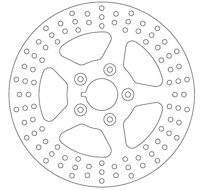 Disque de frein FERODO FMD0267R - vue 2