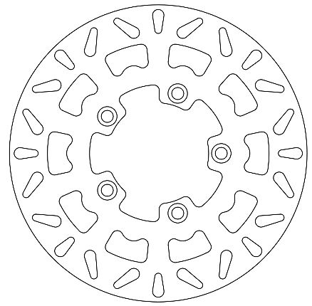 Disque de frein FERODO FMD0323R - vue 2