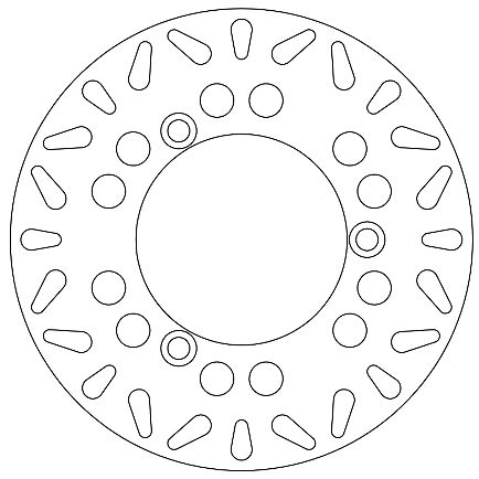 Disque de frein FERODO FMD0324R - vue 2