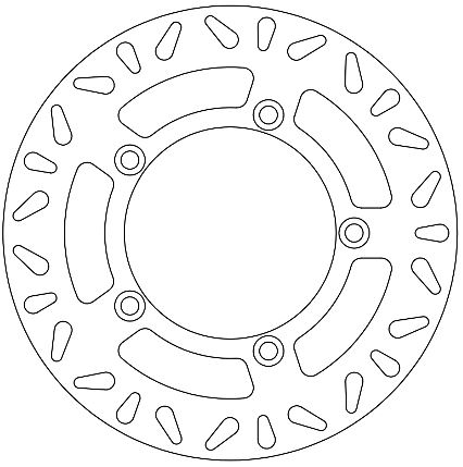 Disque de frein FERODO FMD0334R - vue 2