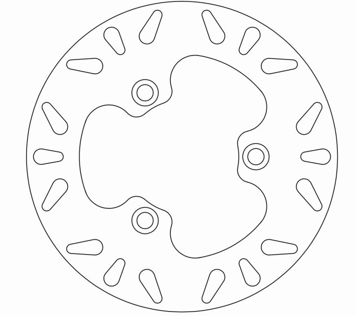 Disque de frein FERODO FMD0418R - vue 2