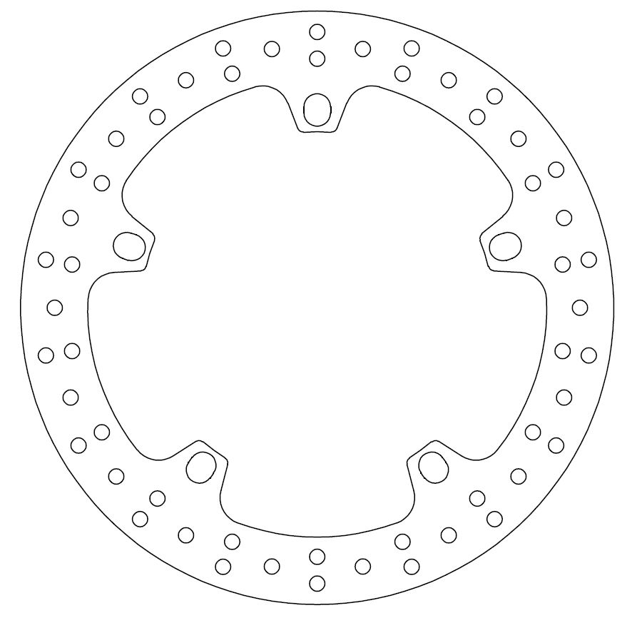 Disque de frein FERODO FMD0450R - vue 2
