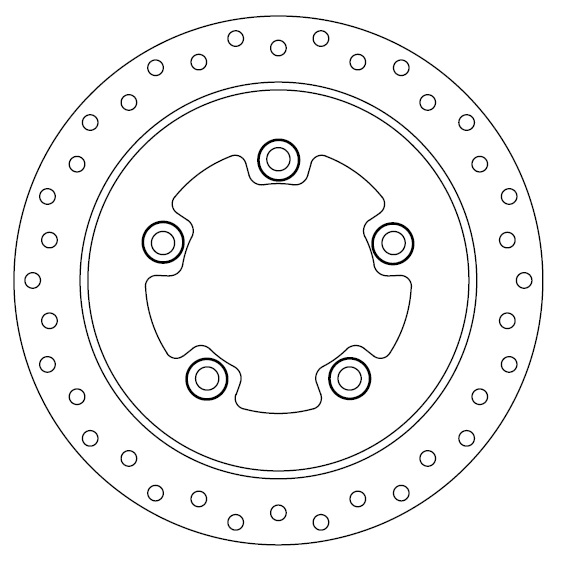 Disque de frein FERODO FMD0465R - vue 2