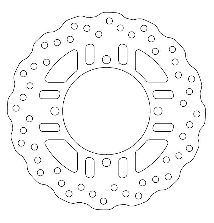 Disque de frein FERODO FMD0466R - vue 2