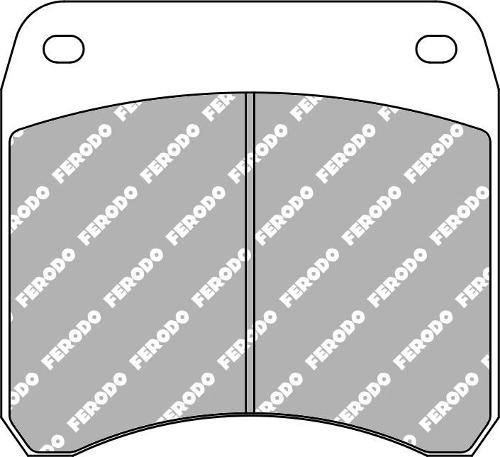 Ferodo Plaquettes de Frein Platine Route FRP213P - vue 2