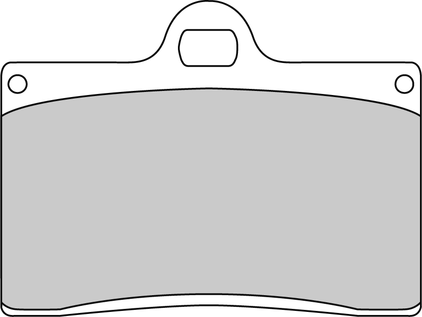 Plaquettes de frein Ferodo Sinter Racing FRP408XRAC - vue 2
