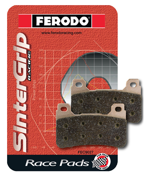 Plaquettes de frein Ferodo Sinter Racing FRP408XRAC - vue 3