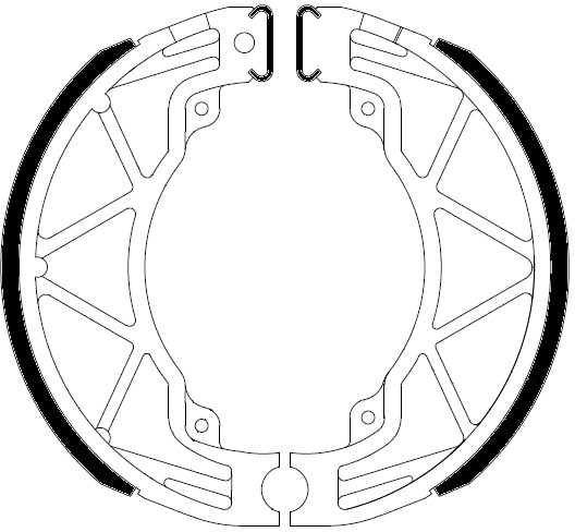 Mâchoires de frein FERODO ECO FSB954A - vue 2