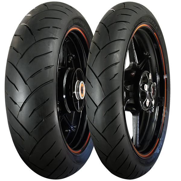 Pneu avant Maxxis 120/70ZR17 58W TL Sumastmaj - vue 2